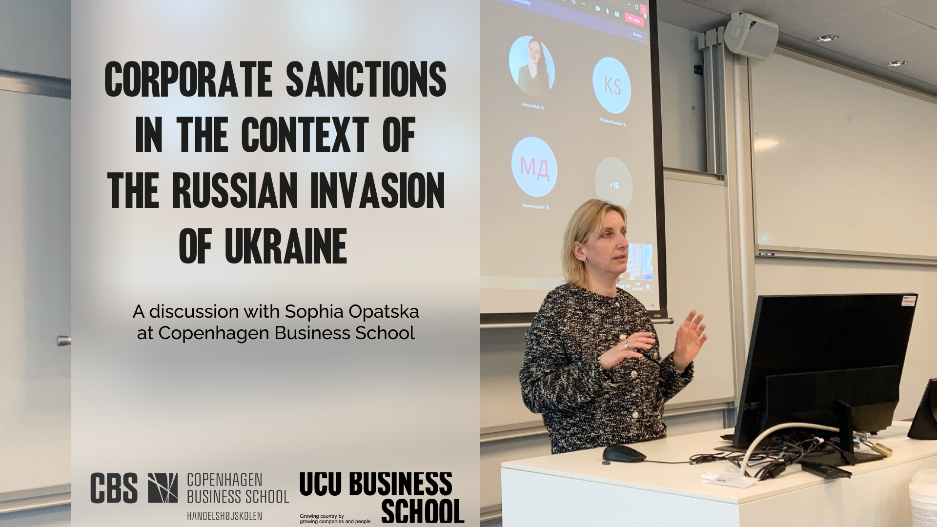 Corporate sanctions in the context of the Russian invasion of Ukraine
